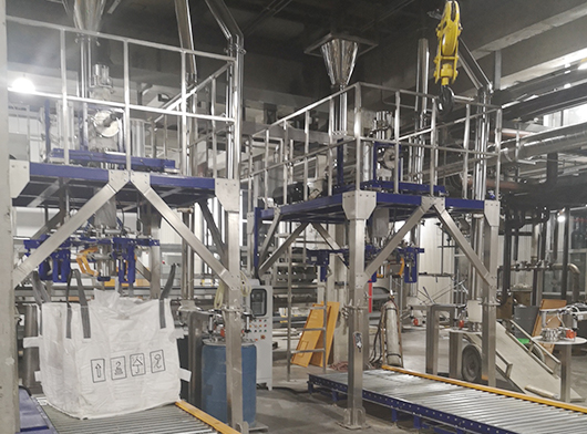 化工粉末混料篩分包裝系統(tǒng)